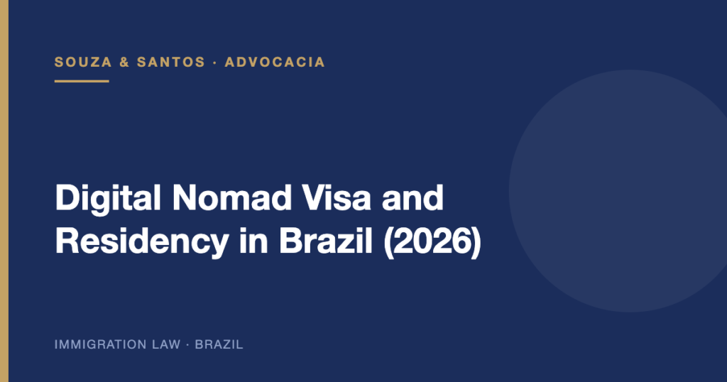 Cover image: Digital Nomad Visa and Residency in Brazil (2026)